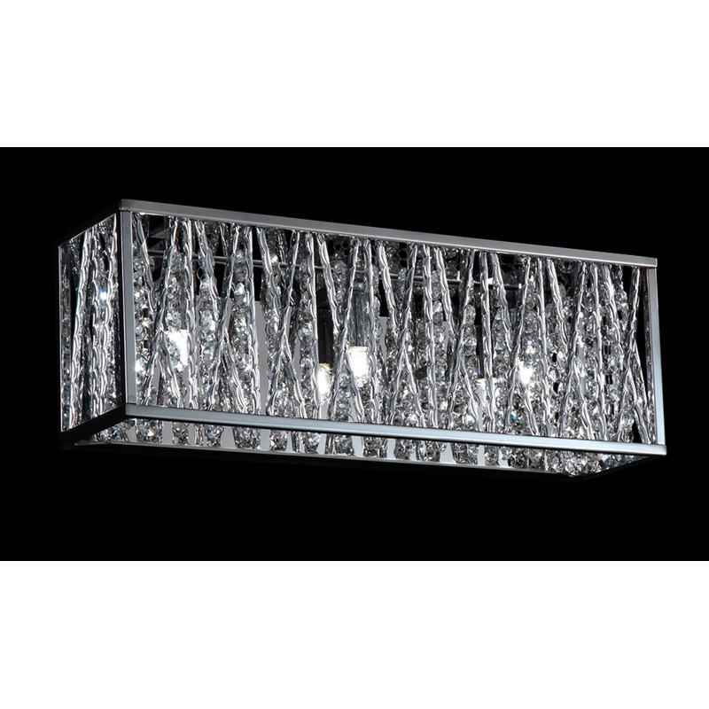 Z-Lite 872CH-3V-LED Terra LED Vanity, Chrome