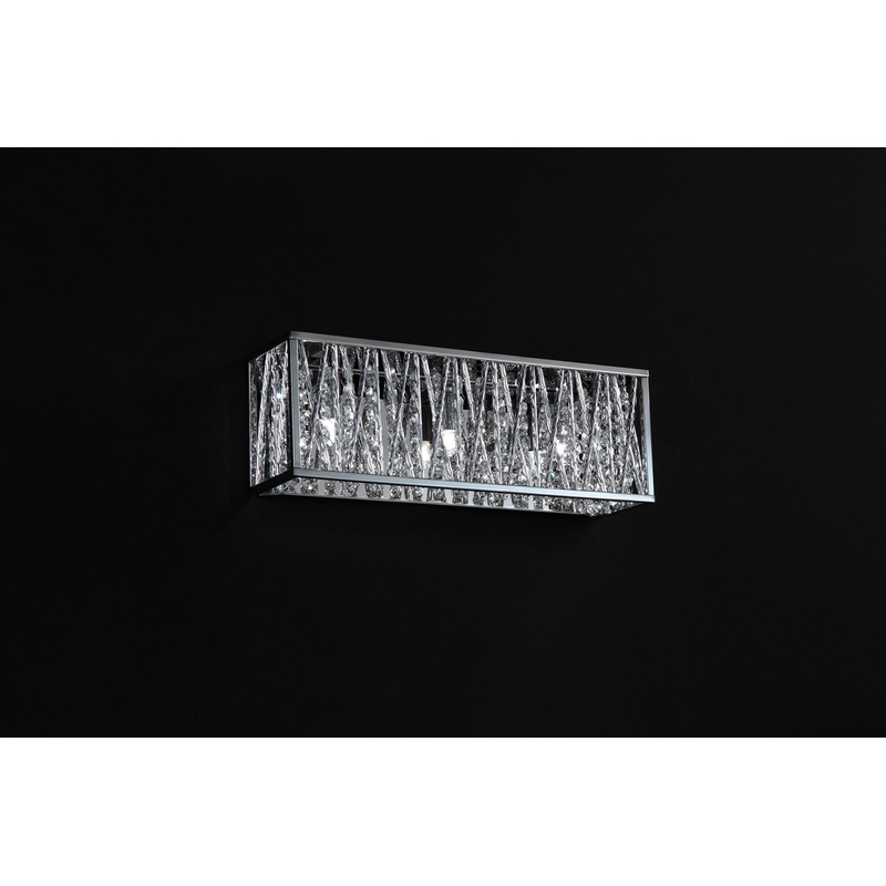 Z-Lite 872CH-3V Terra Three Light Vanity, Chrome
