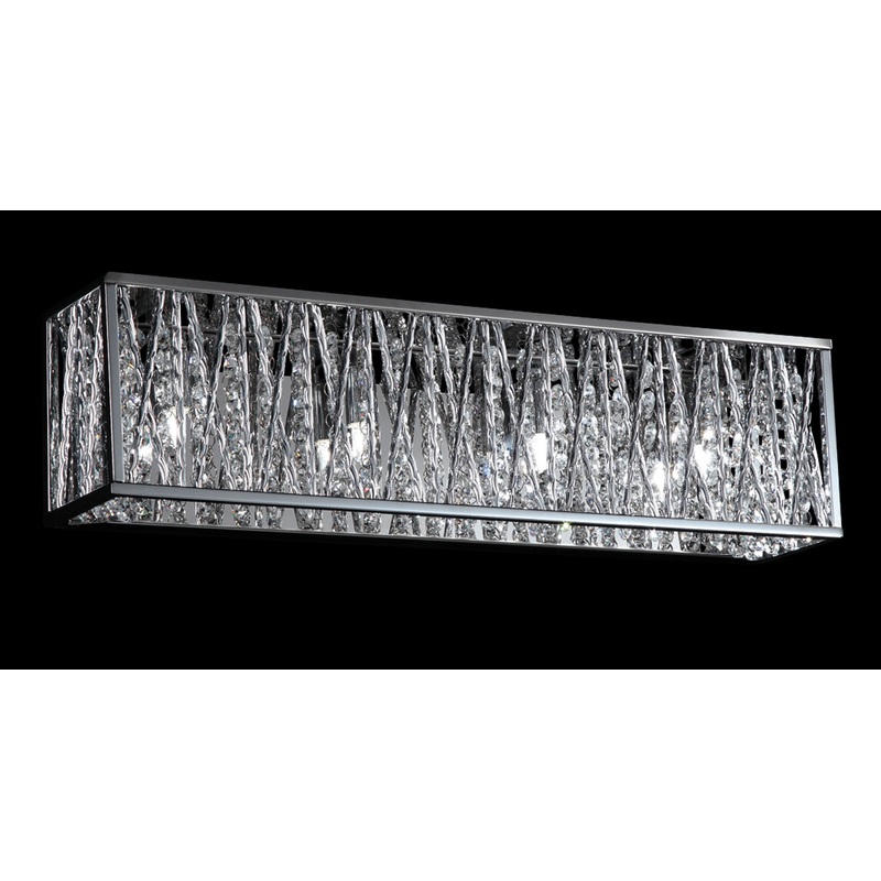 Z-Lite 872CH-4V-LED Terra LED Vanity, Chrome
