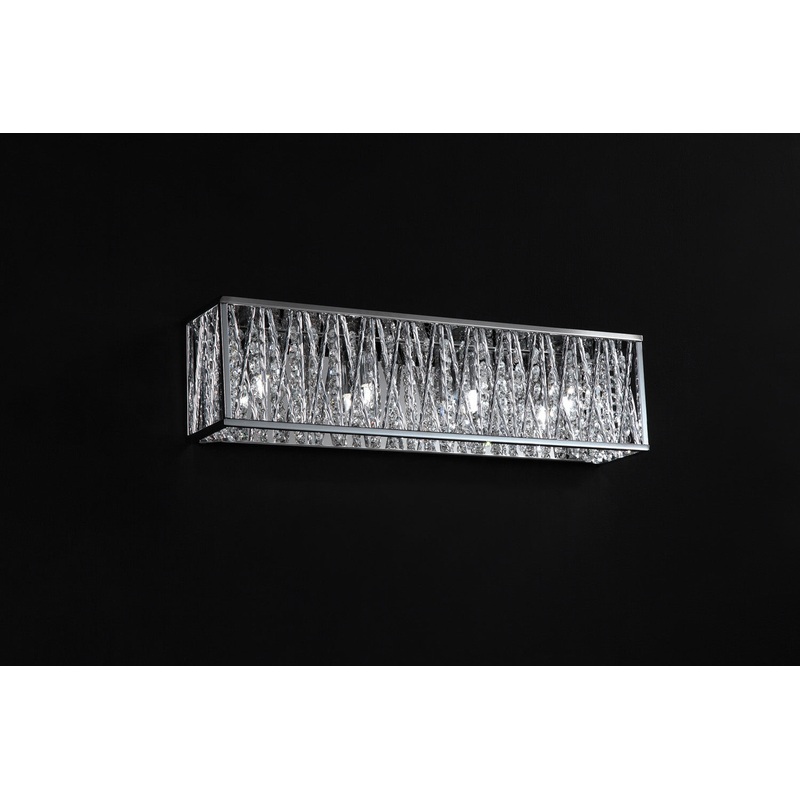 Z-Lite 872CH-4V Terra Four Light Vanity, Chrome