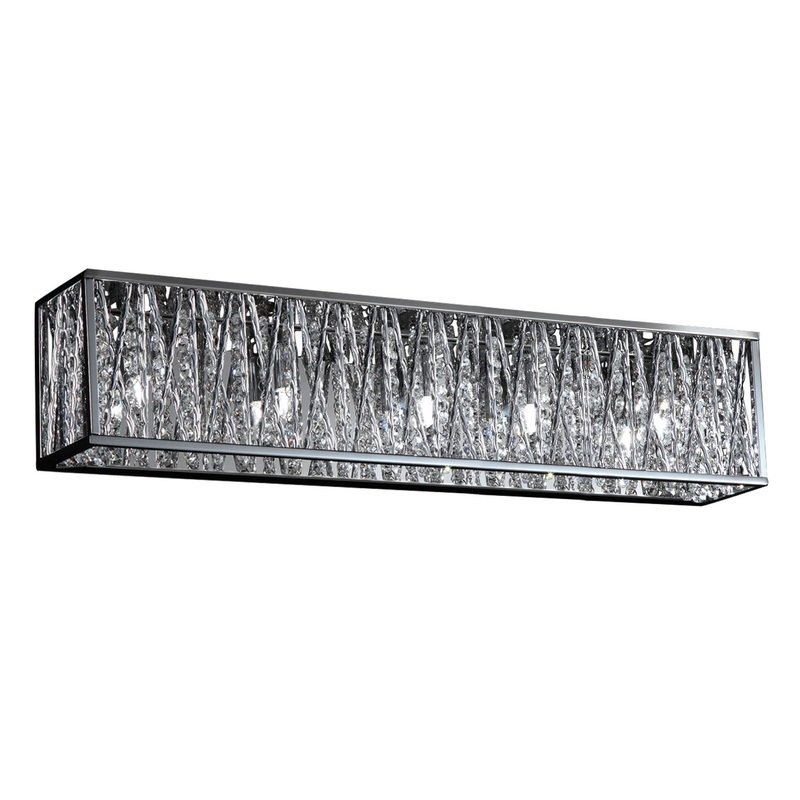 Z-Lite 872CH-5V-LED Terra LED Vanity, Chrome