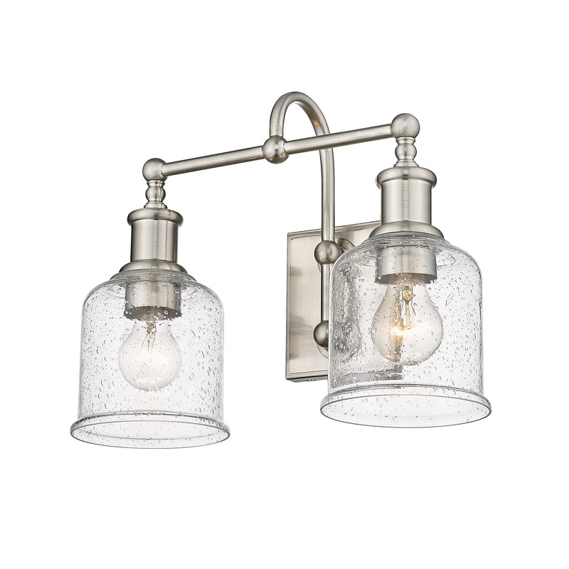 Z-Lite 734-2V-BN Bryant Two Light Vanity, Brushed Nickel
