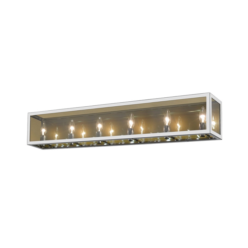 Z-Lite 802-6V-CH Infinity Six Light Vanity, Chrome