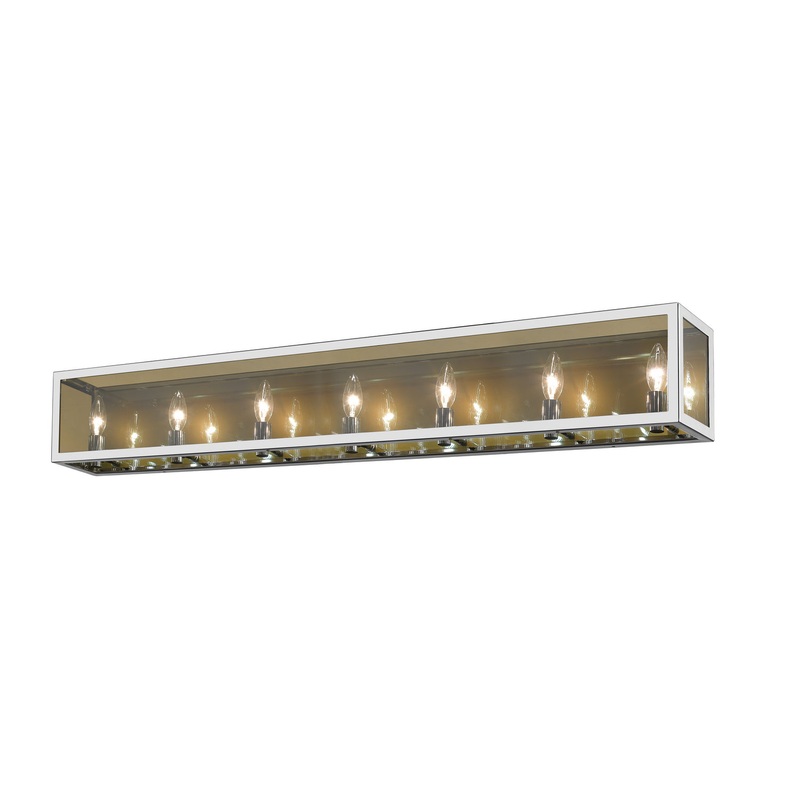 Z-Lite 802-7V-CH Infinity Seven Light Vanity, Chrome