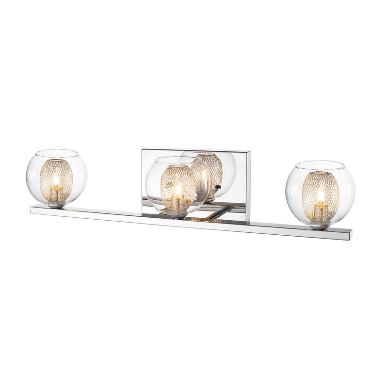 Z-Lite 905-3V-LED Auge LED Vanity, Chrome