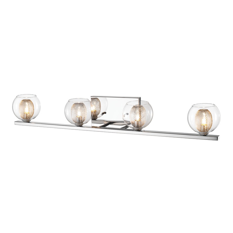 Z-Lite 905-4V-LED Auge LED Vanity, Chrome