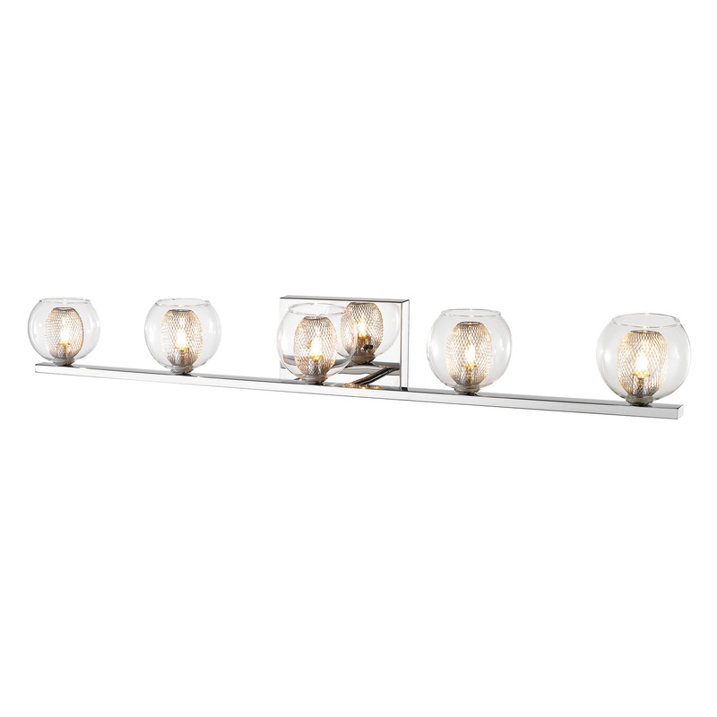 Z-Lite 905-5V-LED Auge LED Vanity, Chrome