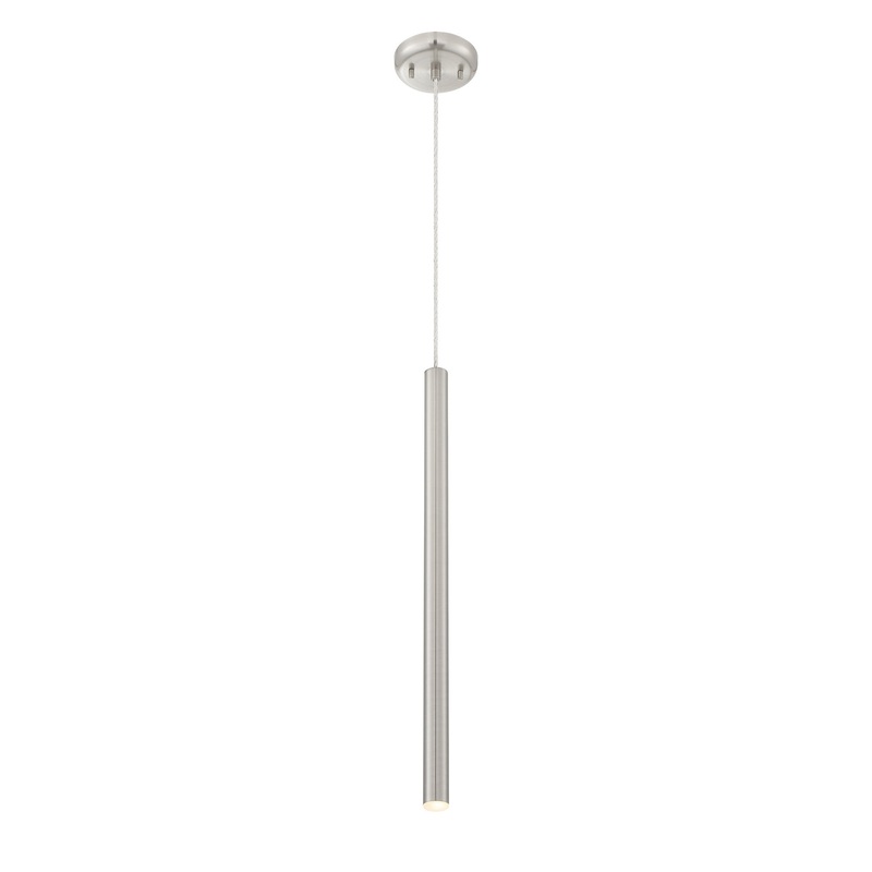 Z-Lite 917MP24-BN-LED Forest LED Mini Pendant, Brushed Nickel