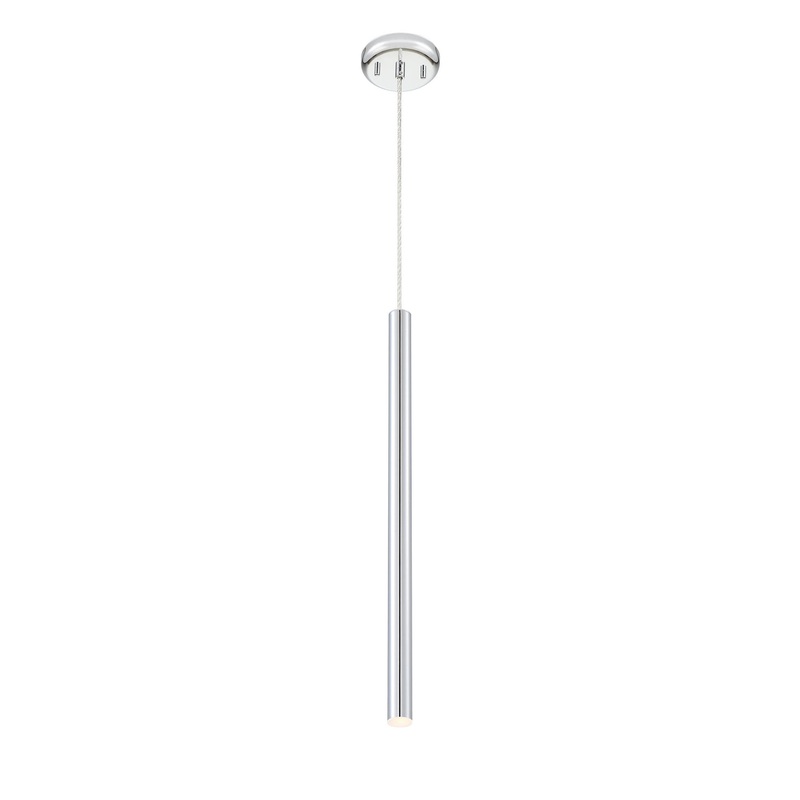Z-Lite 917MP24-CH-LED Forest LED Mini Pendant, Chrome