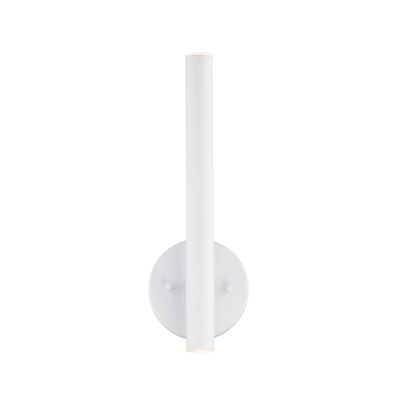 Z-Lite 917S-WH-LED Forest LED Wall Sconce, Matte White