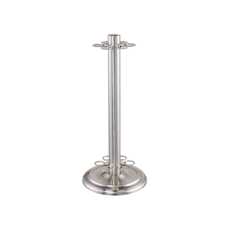 Z-Lite CSBN Players Billiard Cue Stand, Brushed Nickel