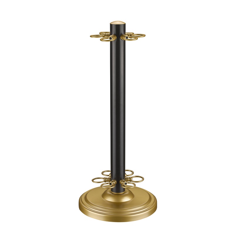 Z-Lite CSBRZ+SG Players Billiard Cue Stand, Bronze / Satin Gold
