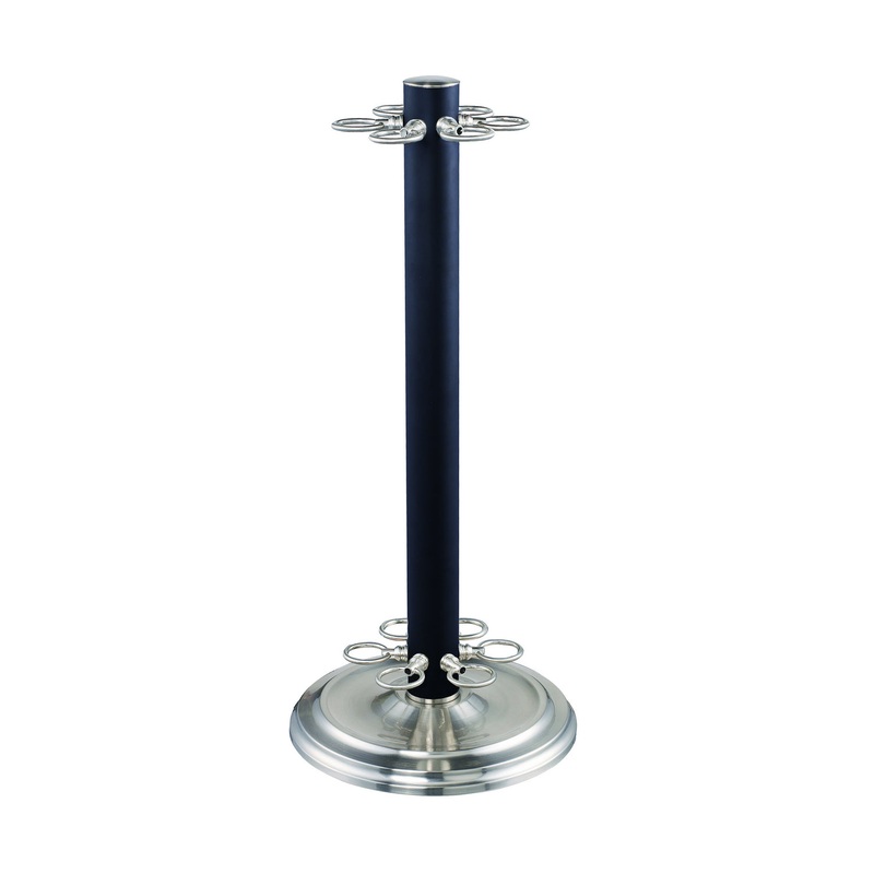 Z-Lite CSMB+BN Players Cue stand, Matte Black / Brushed Nickel