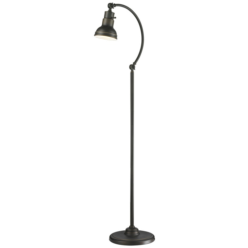 Z-Lite FL119-OB Ramsay One Light Floor Lamp, Olde Bronze