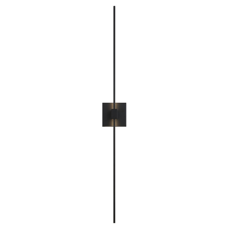 George Kovacs P1437-66A-L Parker LED Wall Sconce, Coal