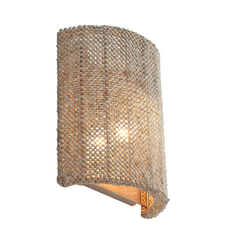 Metropolitan N1721-84 Copra One Light Wall Sconce, Nickel