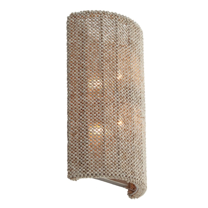 Metropolitan N1722-84 Copra Two Light Wall Sconce, Nickel