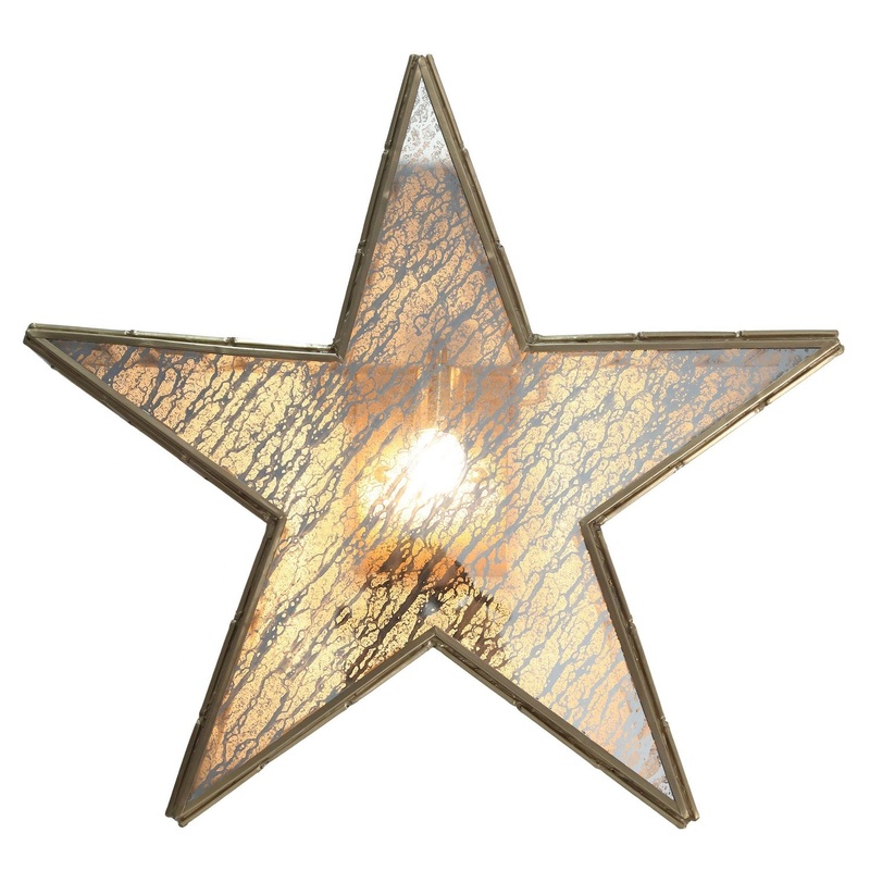 Minka Lavery 2191-863 Luce Stellare One Light Wall Sconce, Brass Antique