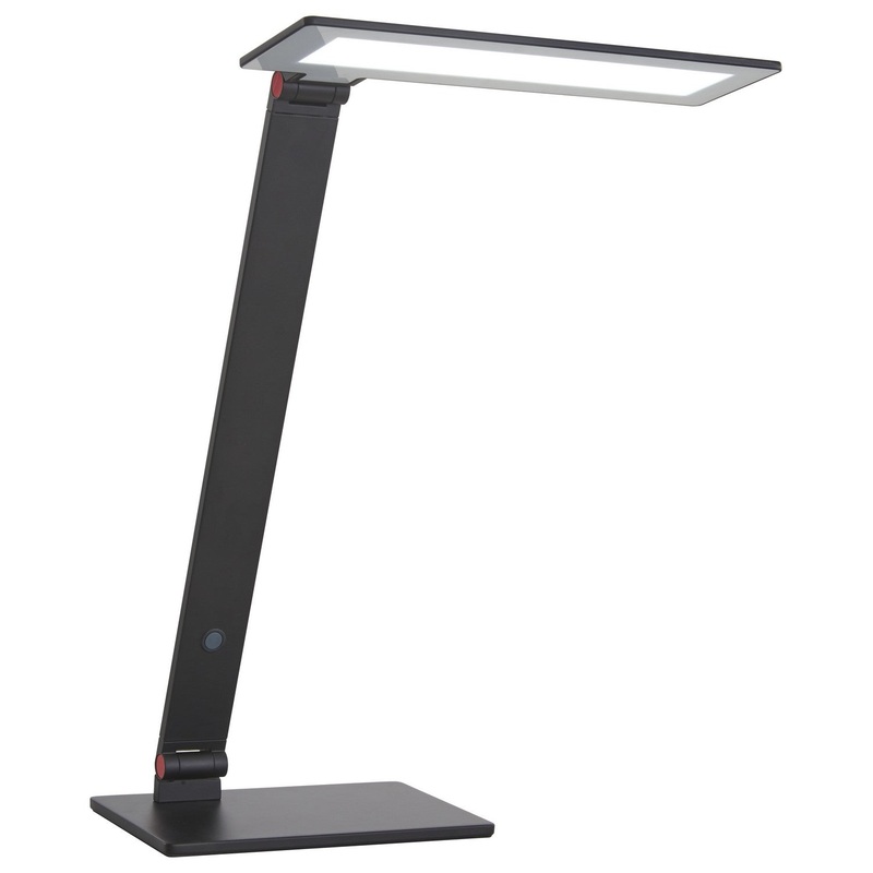 George Kovacs P1932-66A-L Kovacs LED Table Lamp, Coal