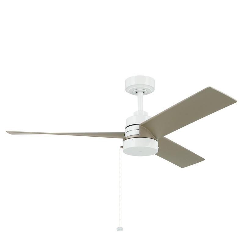 Kichler 300375WH Spyn Lite 52" Ceiling Fan, White