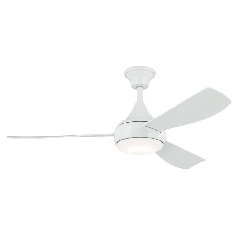 Kichler 310354WH Ample 54" Ceiling Fan, White