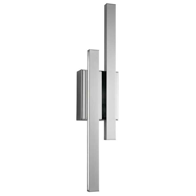 Kichler 83702 Idril LED Wall Sconce, Chrome