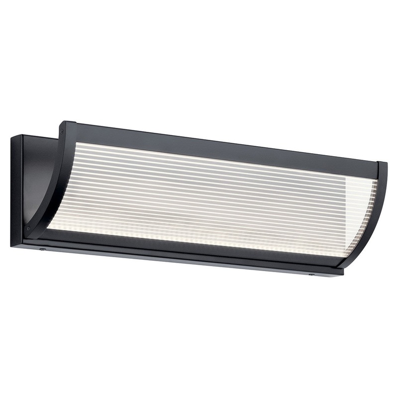 Kichler 85049MBK Roone LED Linear Bath, Matte Black