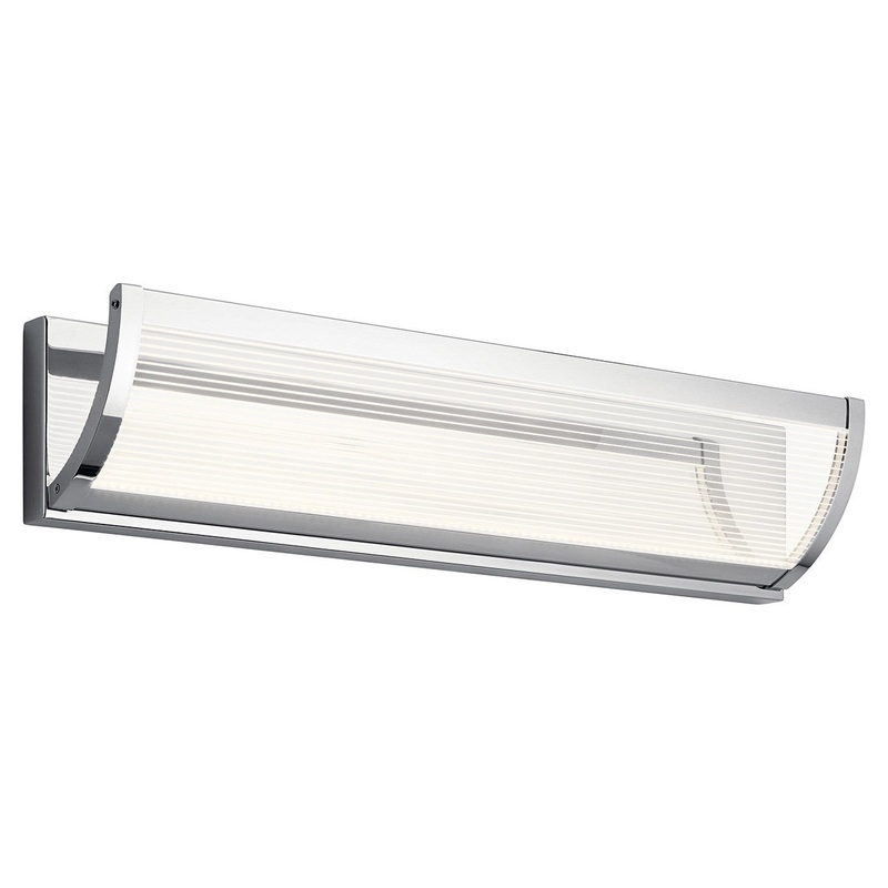 Kichler 85050CH Roone LED Linear Bath, Chrome