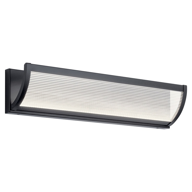 Kichler 85050MBK Roone LED Linear Bath, Matte Black