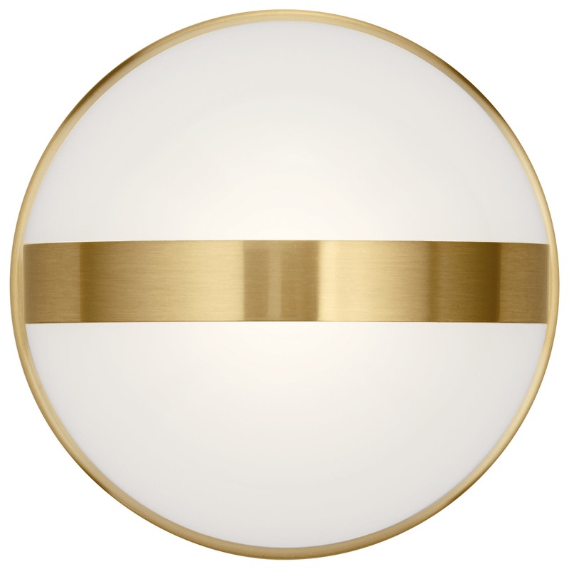 Kichler 85090CG Brettin LED Wall Sconce, Champagne Gold