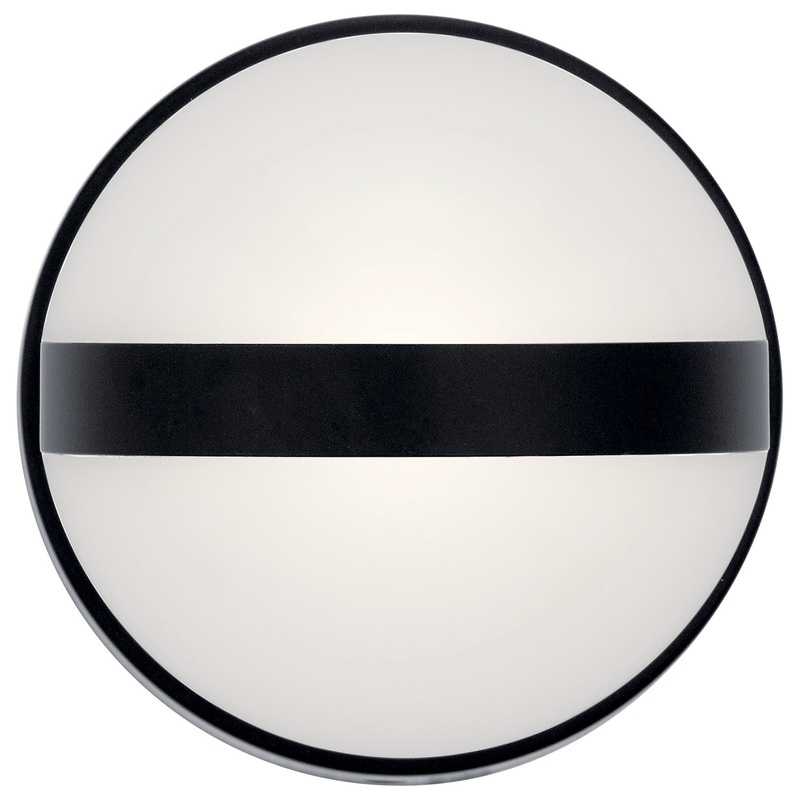Kichler 85090MBK Brettin LED Wall Sconce, Matte Black
