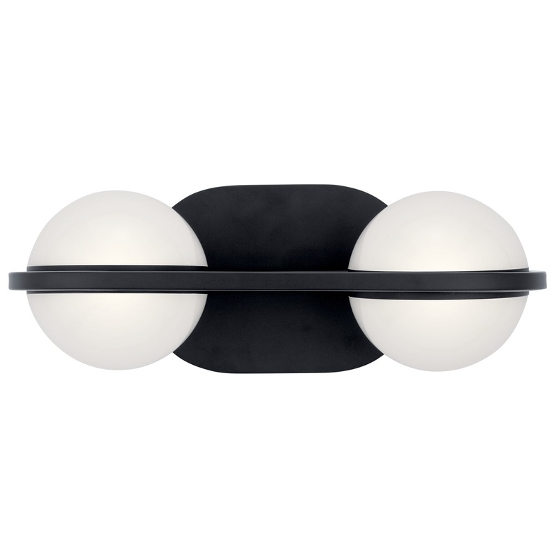 Kichler 85091MBK Brettin LED Bath, Matte Black