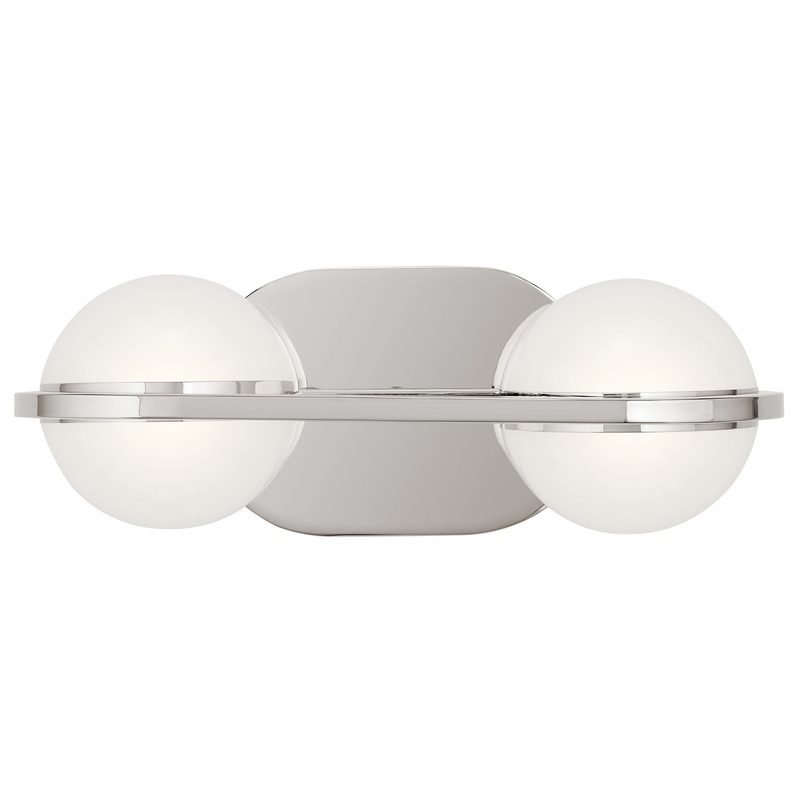 Kichler 85091PN Brettin LED Bath, Polished Nickel