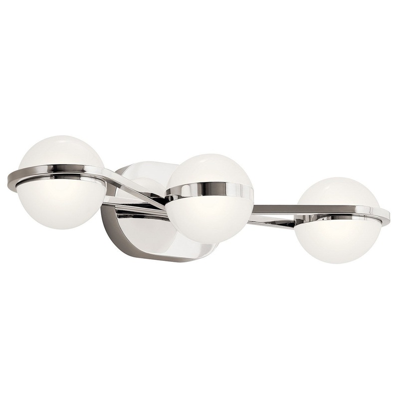 Kichler 85092PN Brettin LED Bath, Polished Nickel