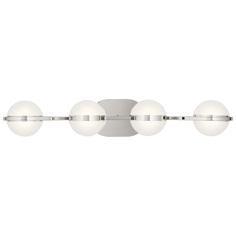 Kichler 85093PN Brettin LED Bath, Polished Nickel