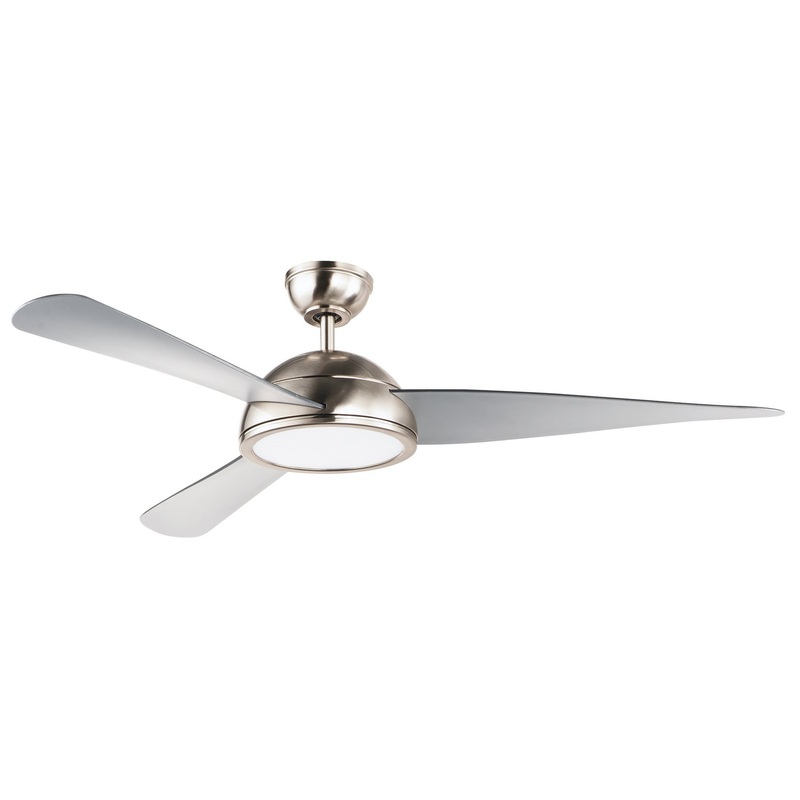 Maxim 88801SN Cupola 52"Ceiling Fan, Satin Nickel