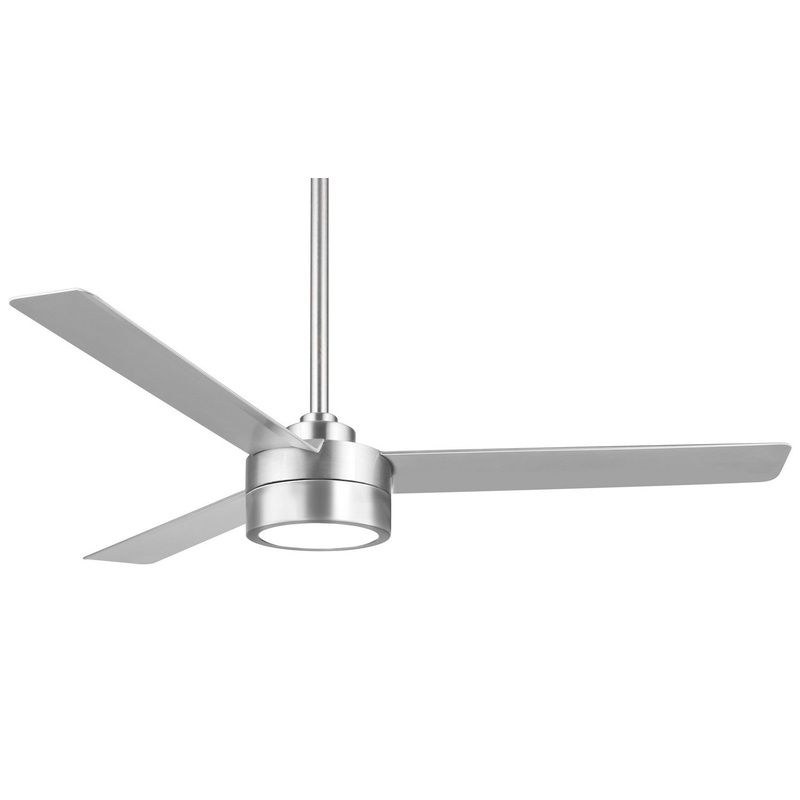 Minka-Aire F535L-ABD Roto LED 52" Ceiling Fan, Brushed Aluminum