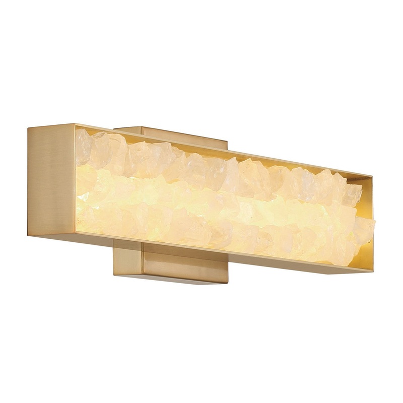 Minka Lavery 3881-776-L Divinely LED Wall Sconce, Celeste Brass