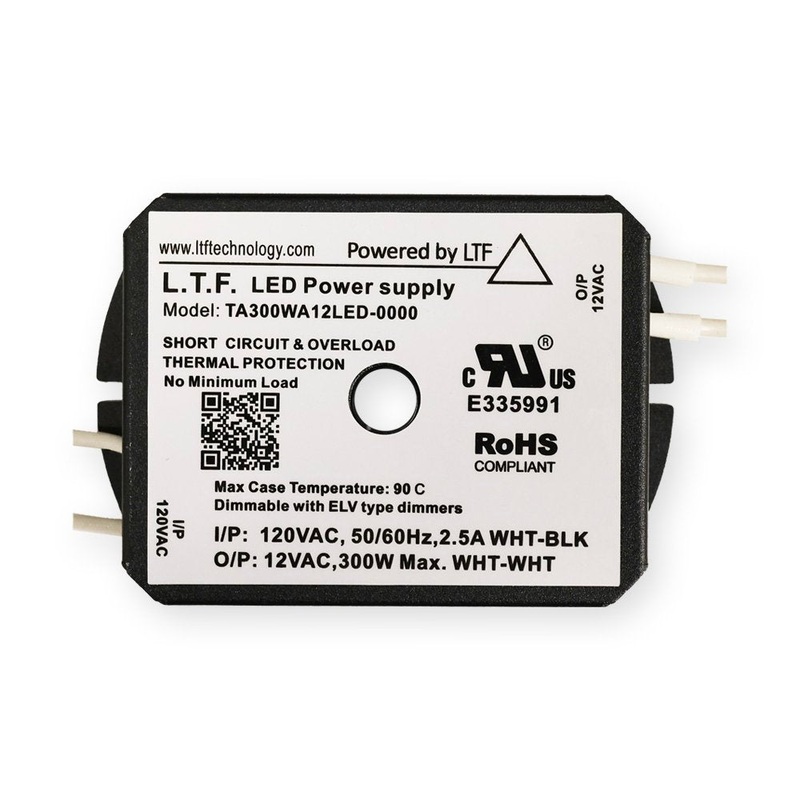 EmeryAllen EA-300W-EPS-LED 300W 12V No Load Electronic Power Supply, W, K,  Lumens