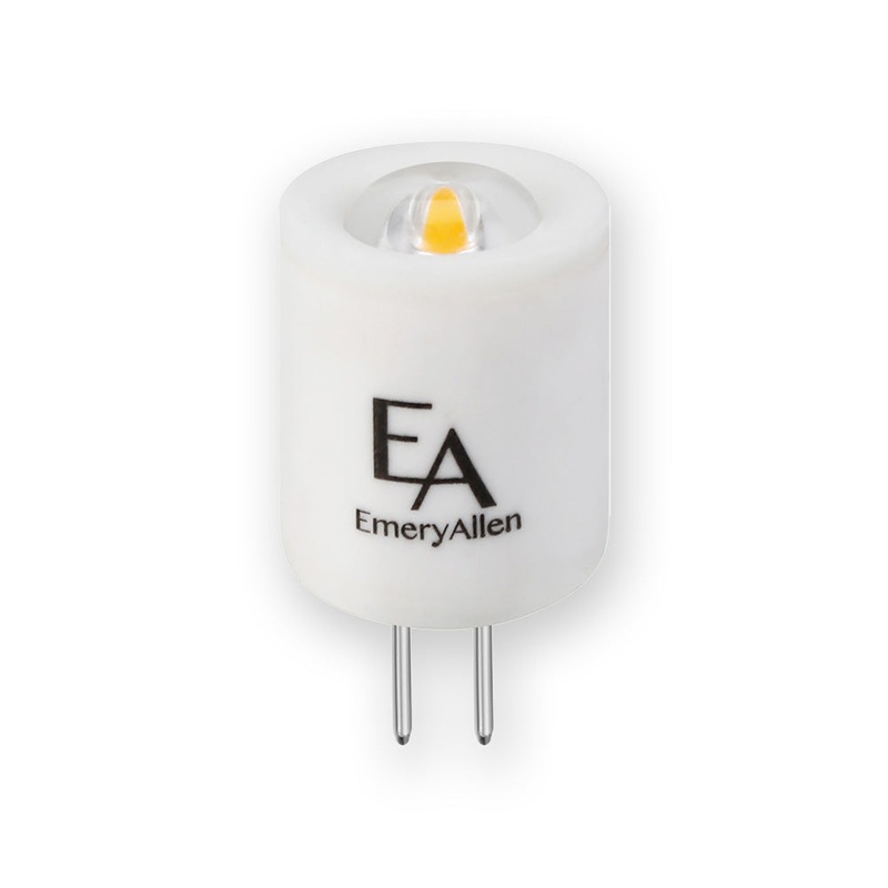 EmeryAllen EA-G4-1.5W-SP-279F G4 Bi Pin Base (G4) 12V, 1.5W, 2700K, 150 Lumens