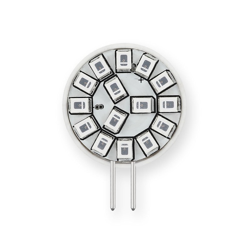 EmeryAllen EA-G4-2.0W-003-AMB G4 Bi Pin Base (G4) 12V Turtle Bulb, 2W, K, 30 Lumens