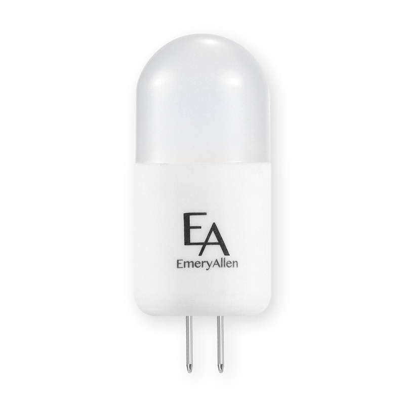 EmeryAllen EA-G4-4.0W-COB-279F G4 Bi Pin Base (G4) 12V, 4W, 2700K, 300 Lumens