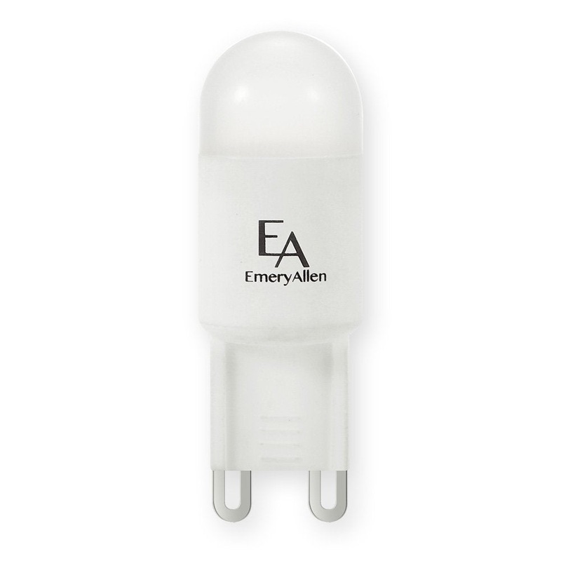 EmeryAllen EA-G9-2.5W-COB-279F-D G9 Bi Pin Base (G9)120V, 2.5W, 2700K, 250 Lumens
