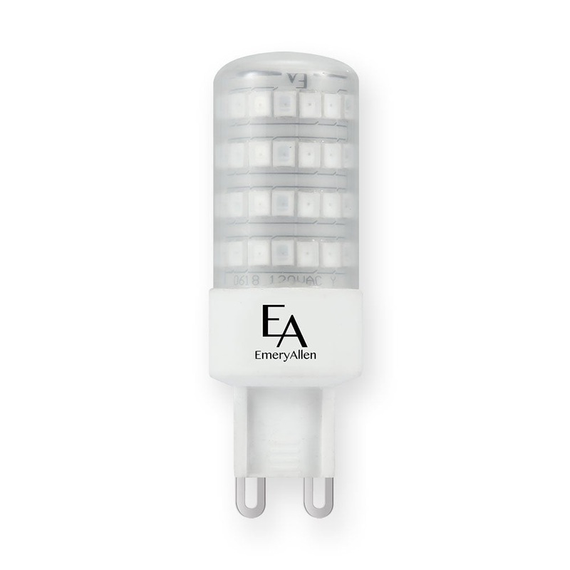 EmeryAllen EA-G9-3.0W-001-AMB G9 Bi Pin Base (G9)120V Turtle Bulb, 3W, K, 65 Lumens