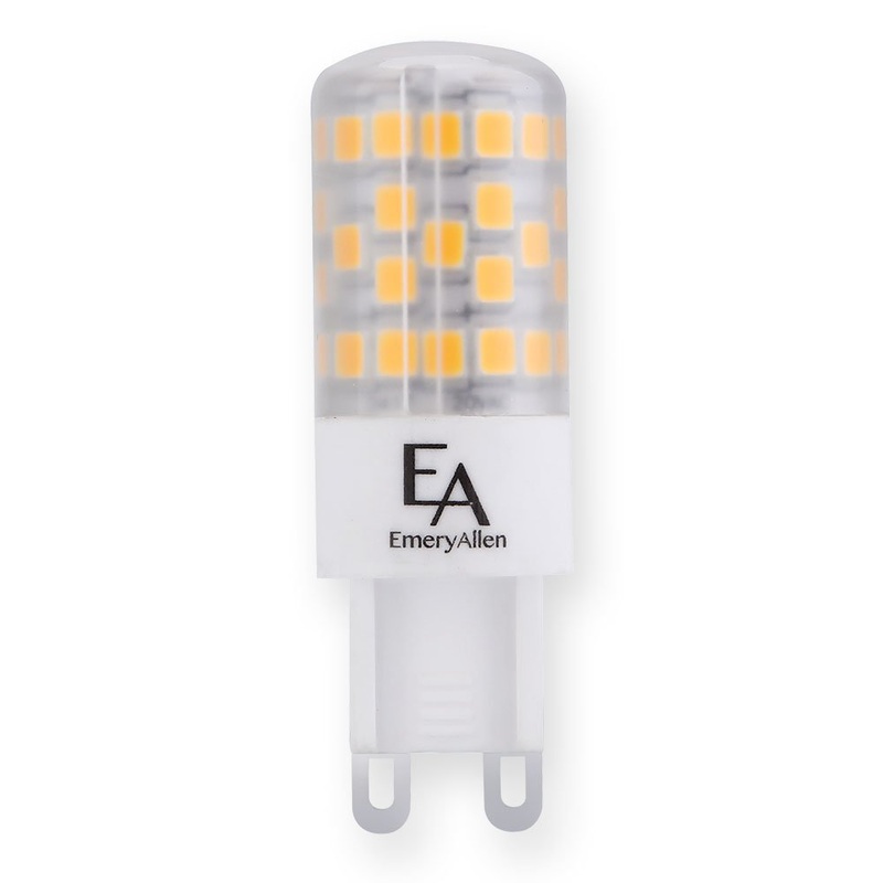 EmeryAllen EA-G9-4.5W-001-409F-D G9 Bi Pin Base (G9)120V, 4.5W, 4000K, 450 Lumens