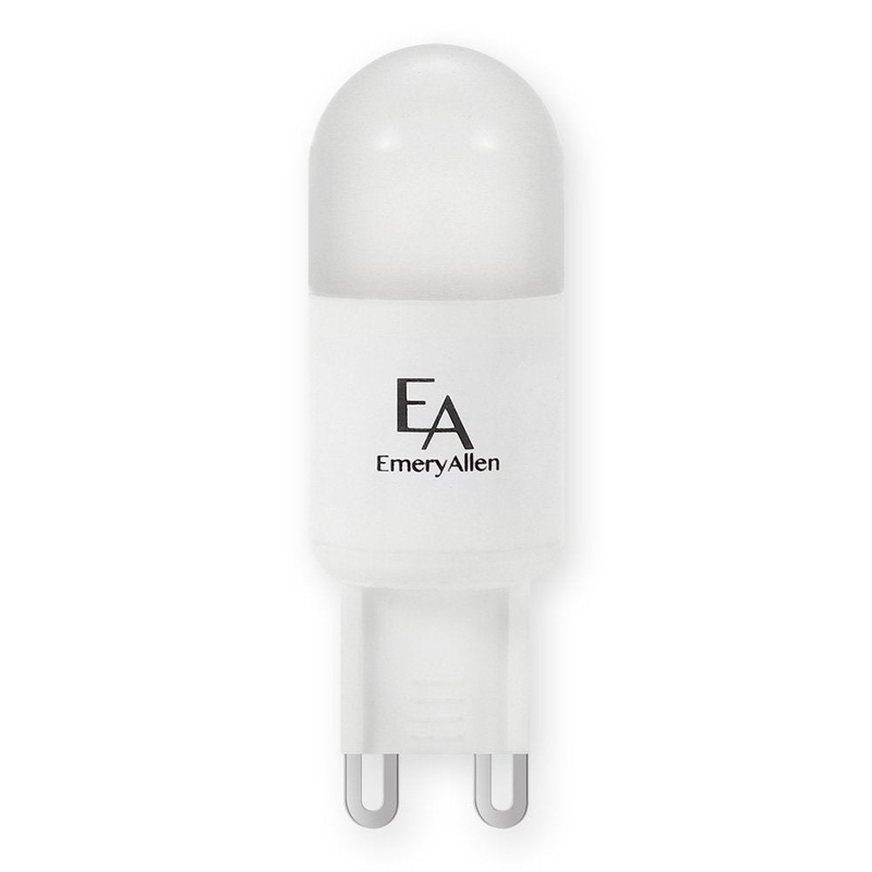 EmeryAllen EA-G9-4.5W-COB-279F-D G9 Bi Pin Base (G9)120V, 4.5W, 2700K, 450 Lumens