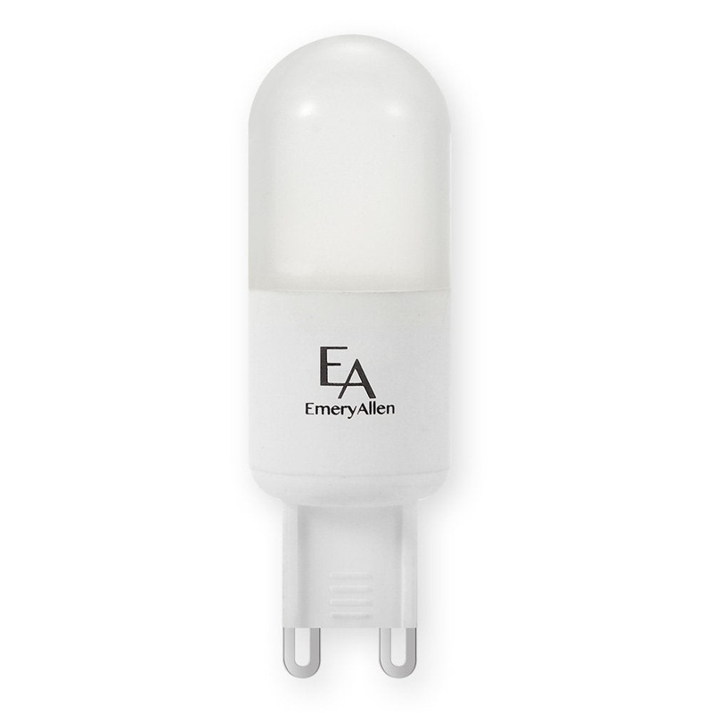 EmeryAllen EA-G9-5.0W-COB-279F-D G9 Bi Pin Base (G9)120V, 5W, 2700K, 500 Lumens