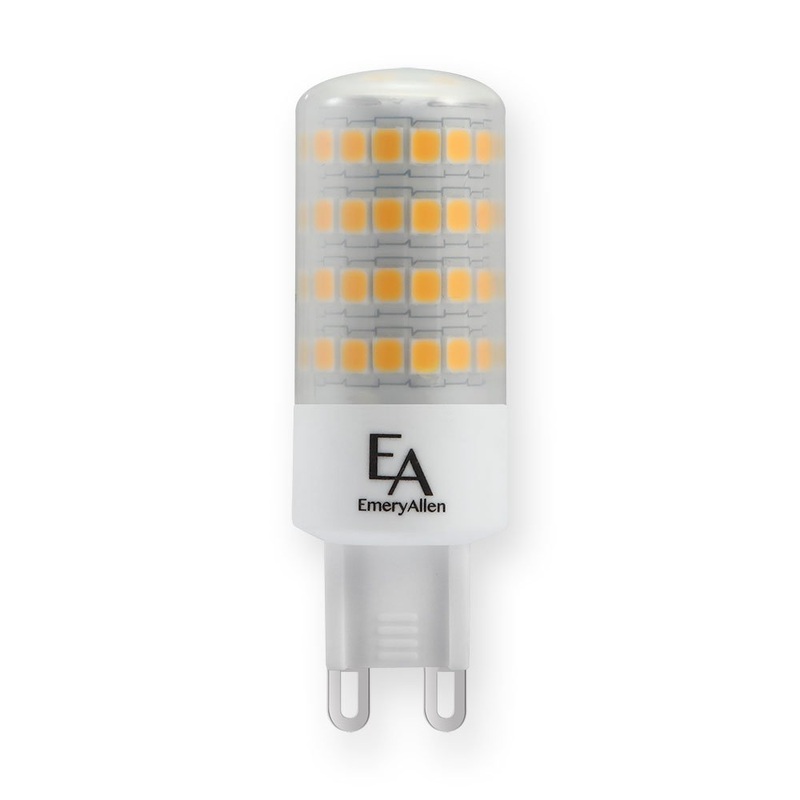 EmeryAllen EA-G9-6.0W-001-309F-D G9 Bi Pin Base (G9)120V, 6W, 3000K, 600 Lumens