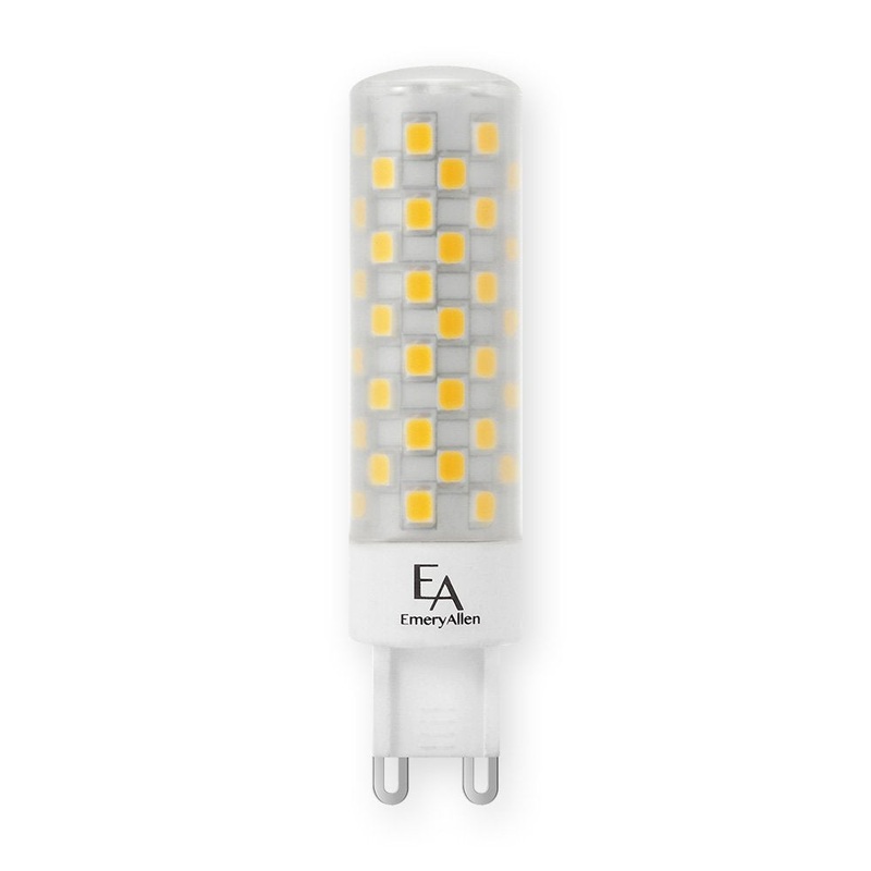 EmeryAllen EA-G9-7.0W-001-309F-D G9 Bi Pin Base (G9)120V, 7W, 3000K, 700 Lumens