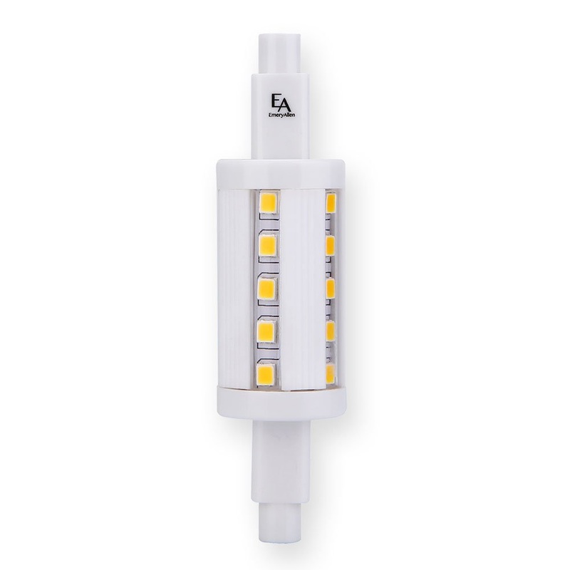 EmeryAllen EA-R7S-5.0W-3080-D Double Ended R7s 120V, 5W, 3000K, 550 Lumens